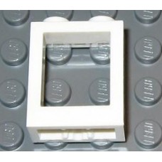 Part 60592 White Window 1 x 2 x 2 Flat Front 